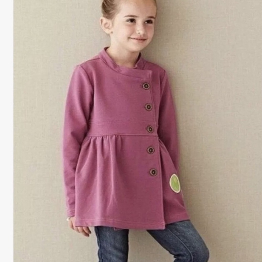 Matilda Jane secret fields amethyst willow knit jacket Girls 10